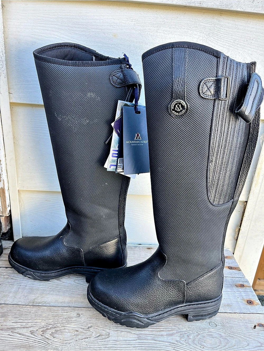 Mountain Horse ladies size 6 wide calf winter boots new with tags (note old pric